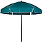 VINYL UMBRELLA (SOLID) TEAL Front Angle Left